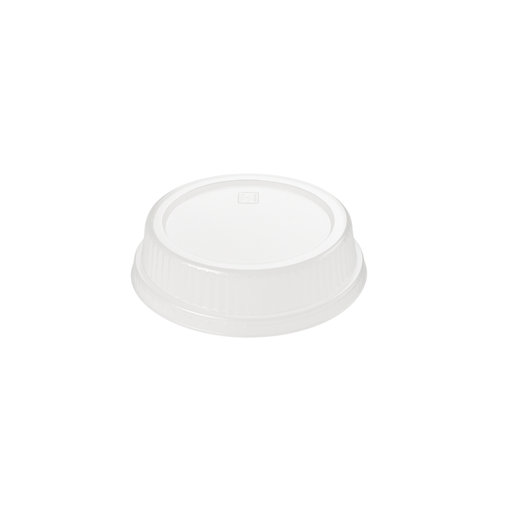 ISOform Inde Plastik Salatschalen-Deckel B2 Transparent, 100 Stück