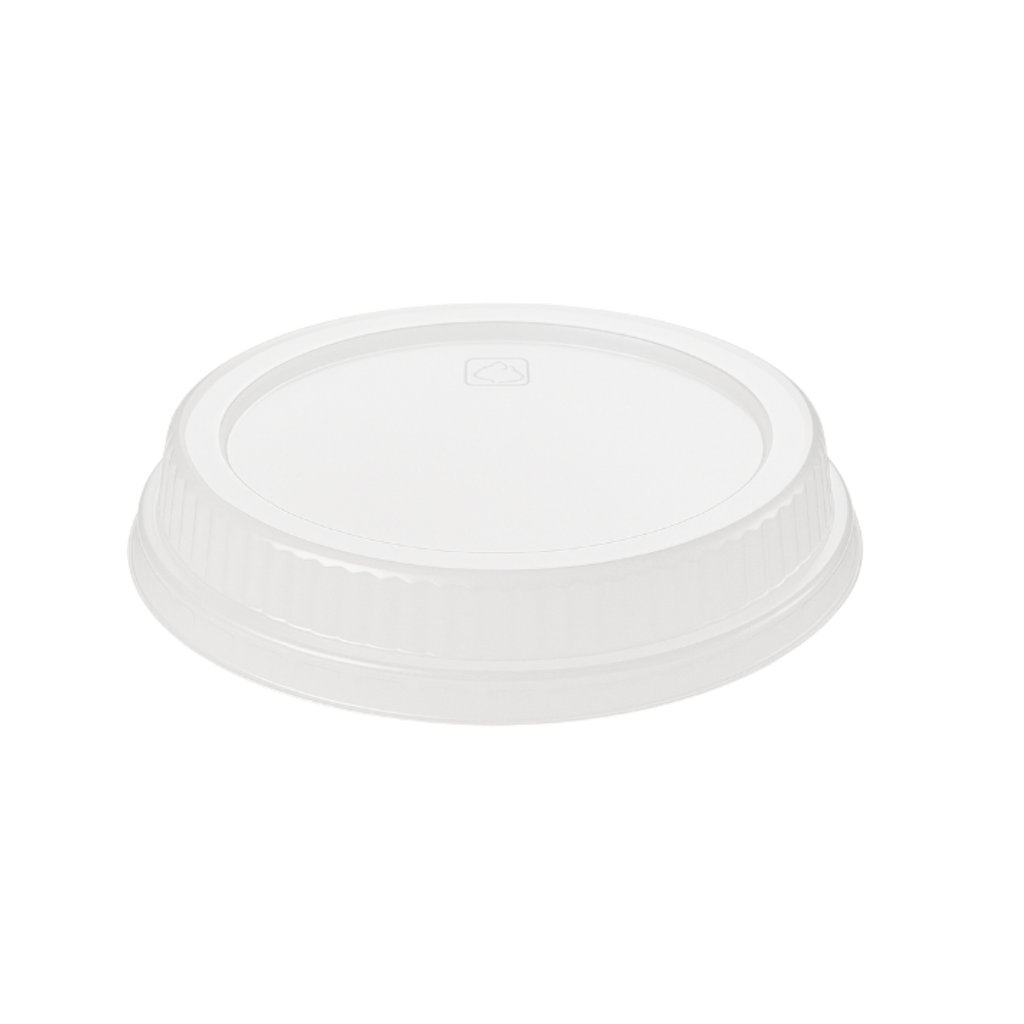 ISOform Inde Plastik Salatschalen-Deckel B3 Transparent, 100 Stück