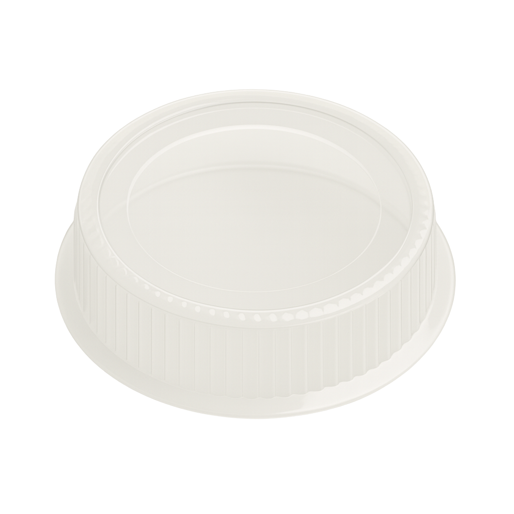 Cuki PET- Deckel rund COP 541PL für Aluschale Cuki 541 Ø 221,5 mm 50 Stück