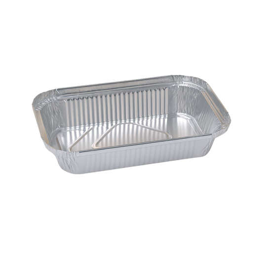 Cuki Aluschale Model 118 Nudelschale/ Auflaufschale/ Lasagneschale/ Flach / Einweg 100 Stück