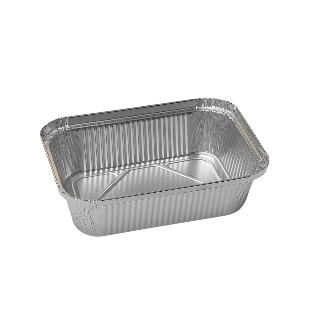 Cuki Aluschale Modell 162 R58L Nudelschale/ Auflaufschale/ Lasagneschale/ Einweg 100 Stück