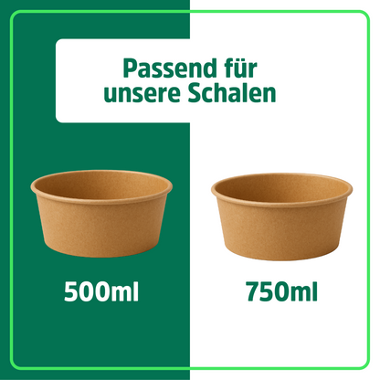 PET Deckel für 500 ml und 750 ml Tarocup